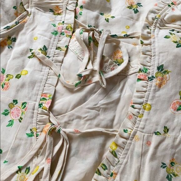 NWT Free People Like A Lady Printed Mini Dress L - Picture 9 of 13